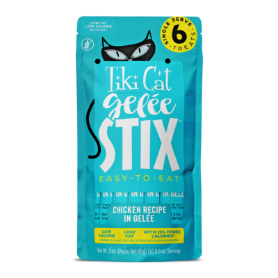 Tiki Cat Stix Chicken Recipe in Gelee Cat Treat (3oz)