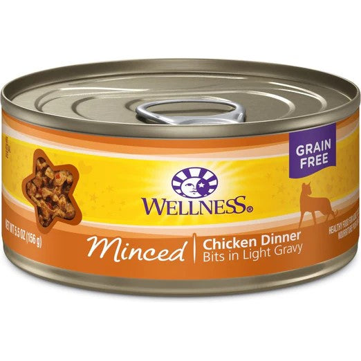Wellness Cat Complete Health Minced Chicken Dinner Bits In Light Gravy 5.5oz