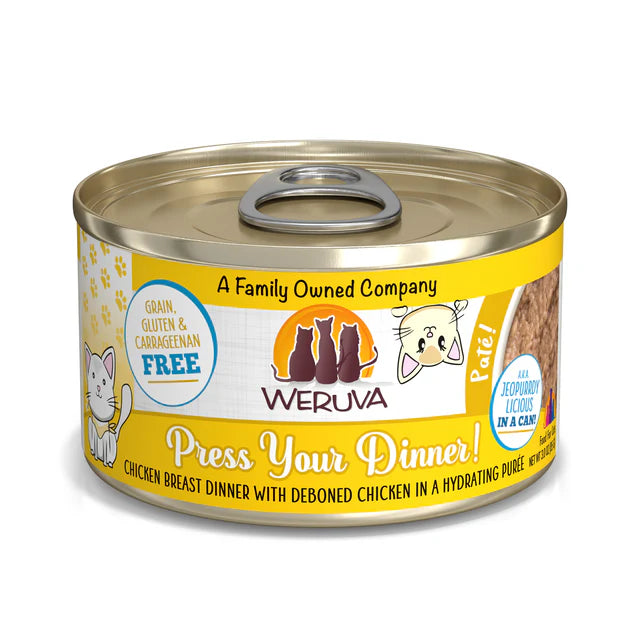 Weruva C Classic Press Your Dinner Chicken Paté 3oz