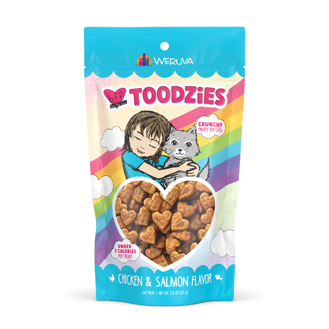 Weruva Cat Treats Toodzies Chicken & Salmon 2oz
