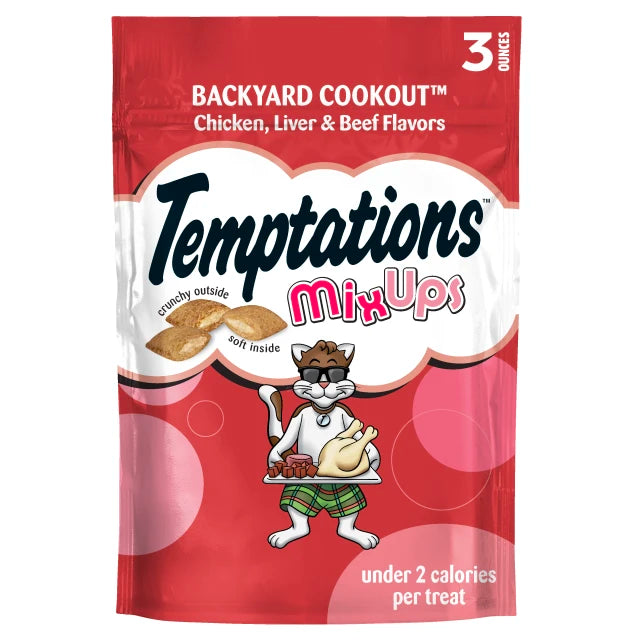 Whiskas Temptations Mixups Chkn/Lvr/Bf 3 oz