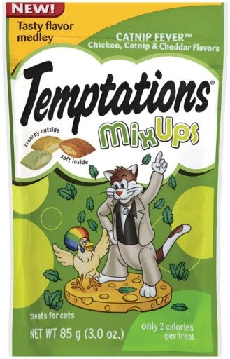 Whiskas Temptations Mixups Chicken, Catnip & Cheese Cat Treats (3oz)