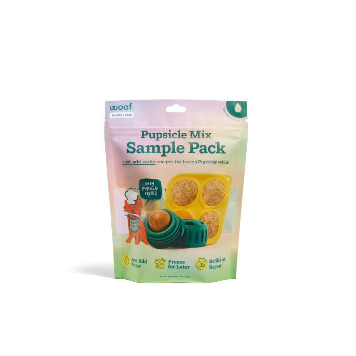 Woof Pupsicle Mix Sample Pack Dog Treats (4 Pouches - 6oz)