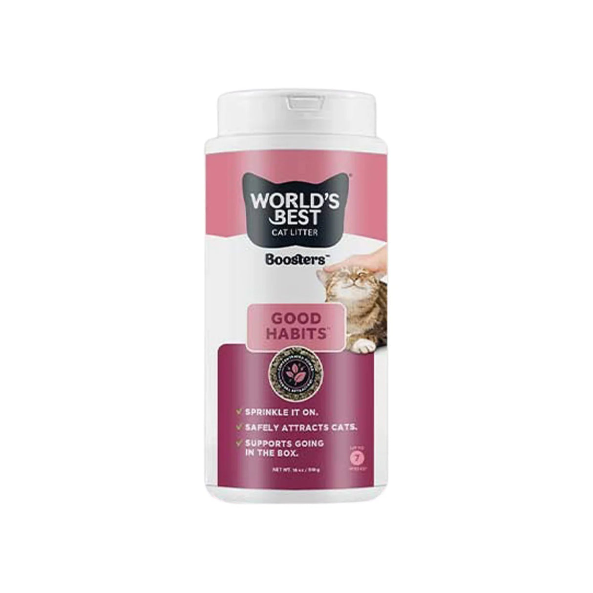 World's Best Cat Good Habit Booster 18oz