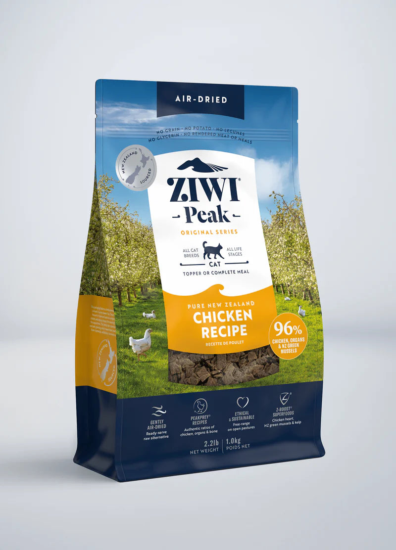 Ziwi Peak Chicken Recipe Air-Dried Dry Cat Food (2.2lb Bag)