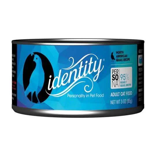 Identity Wet Cat Food 95% Quail Paté Recipe