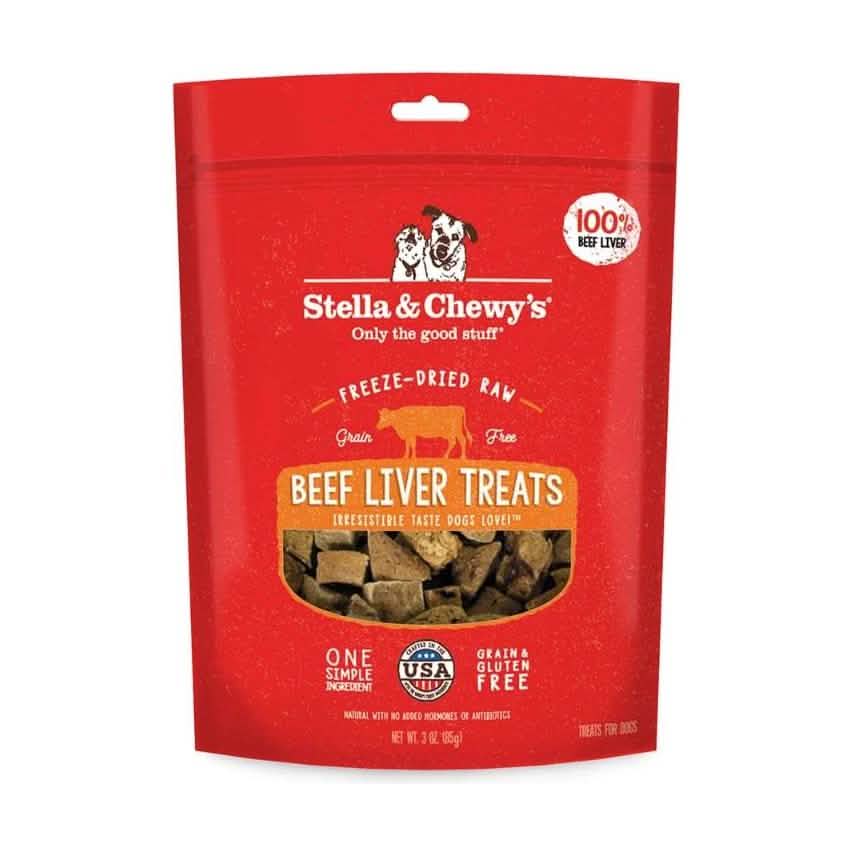 Stella & Chewy's Dog Treat Freeze-Dried Raw Beef Liver Treats
