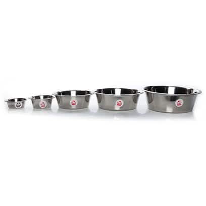 Loving Pets Cat Dish Stainless Steel Standard 8oz, 1/2 Pint Size