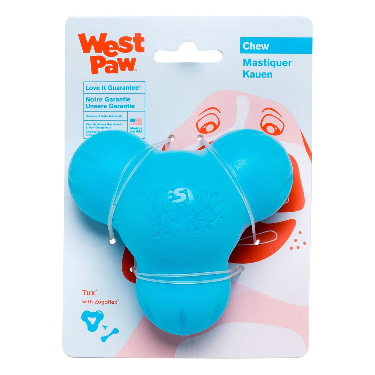 West Paw Tux Aqua Blue S
