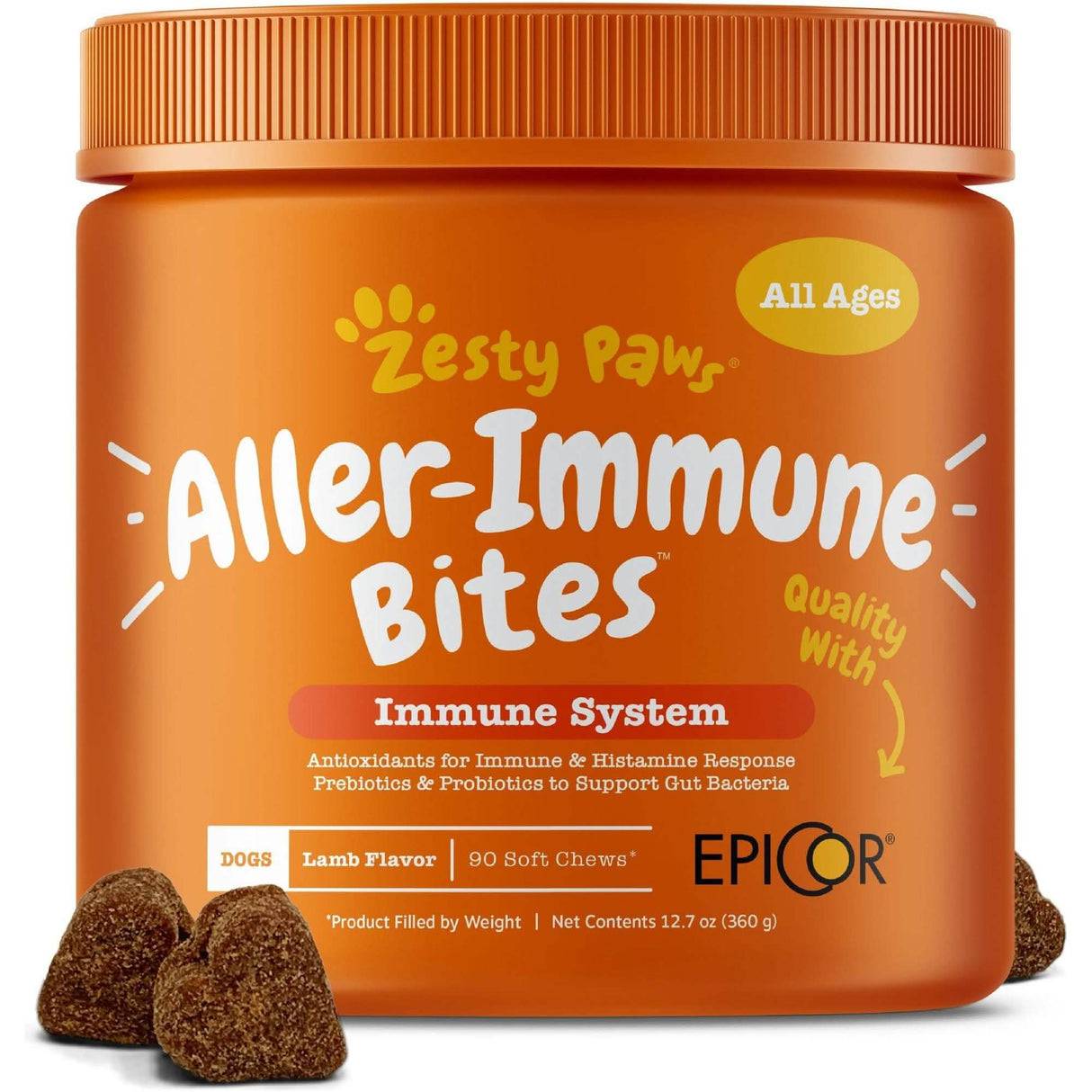 Zesty Paws Immune Bites Lamb 90ct