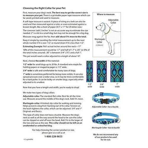 Lupine 1/2" Ripple Creek 8"-12" Adjustable Collar