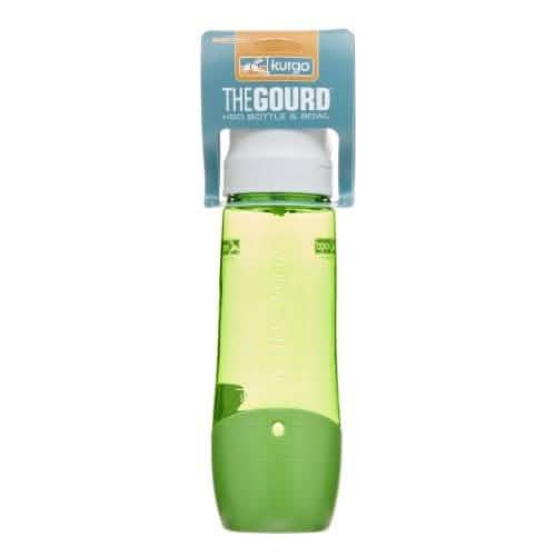 Kurgo Dog The Gourd Water Bottle Green 7.04oz