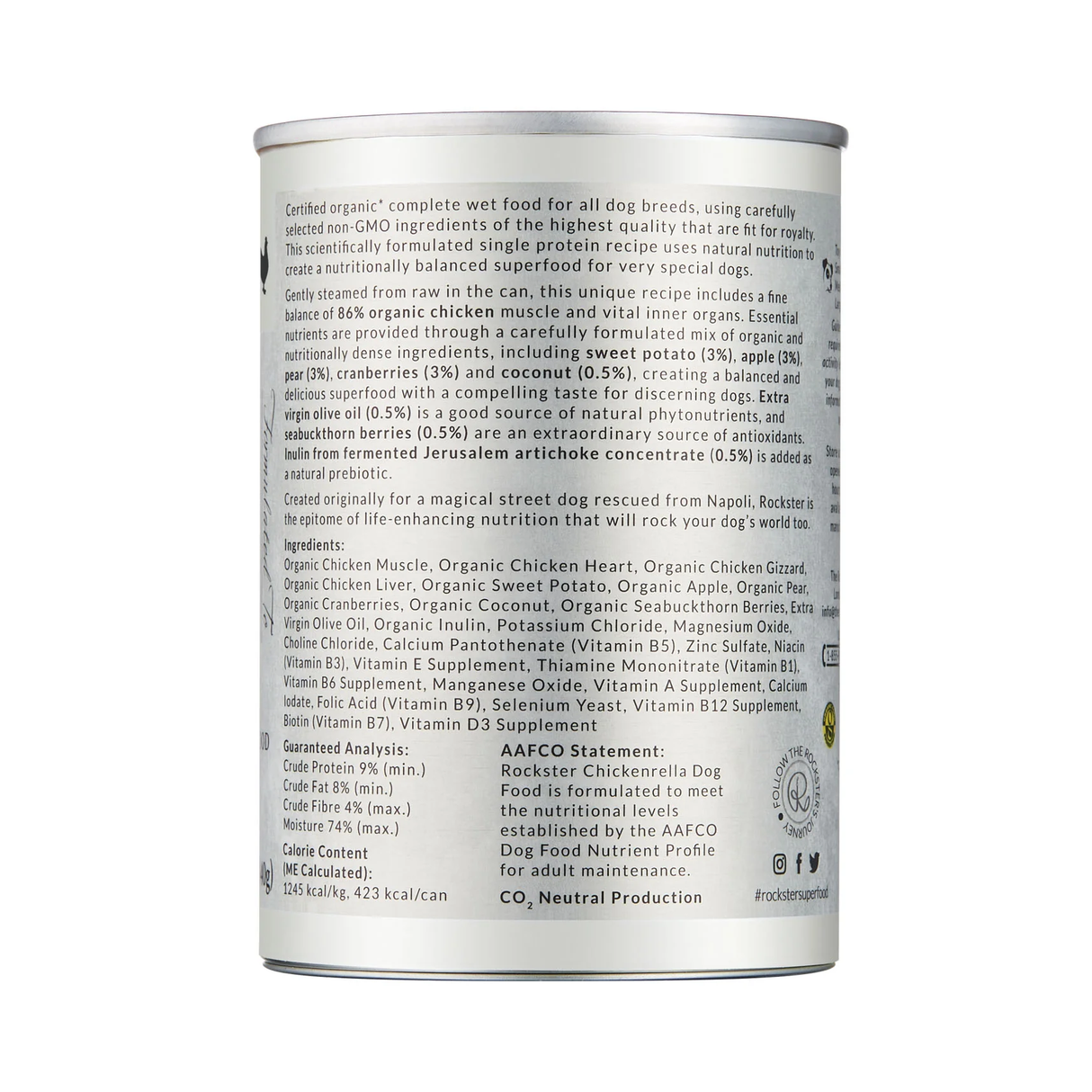 Rockster נעץ הונט עסנוואַרג טשיקענרעלאַ גאַנץ אָרגאַניק הינדל רעצעפּט