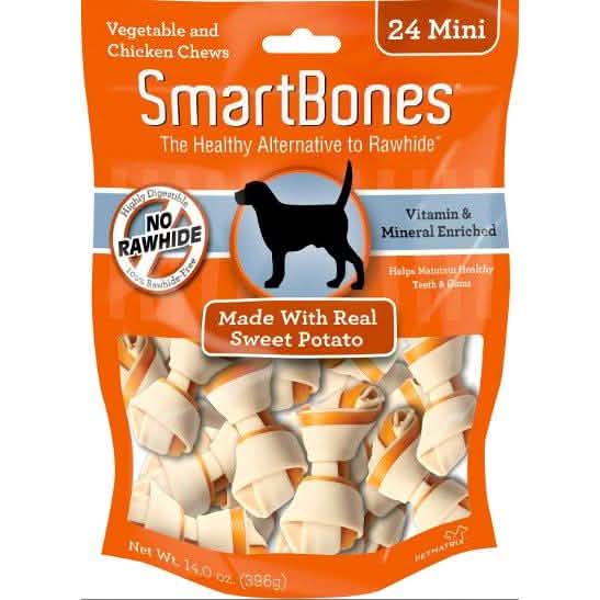 SMARTBONES CHICKEN SWEETPOTATO 24pk Mini