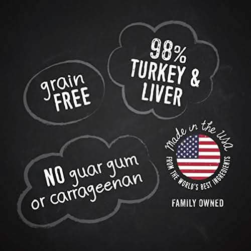 Hound & Gatos Cat Turkey & Liver Flavor 98% Grain Free, 5.5 Oz - Case of 24