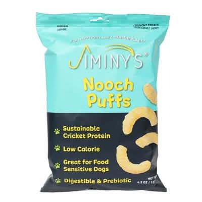 Jiminy's Nooch Puffs 4.2oz Pack - Premium Dog Treats