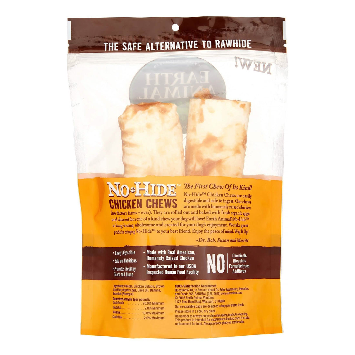 EARTH ANIMAL NOHIDE CHICK 7'" 2PK