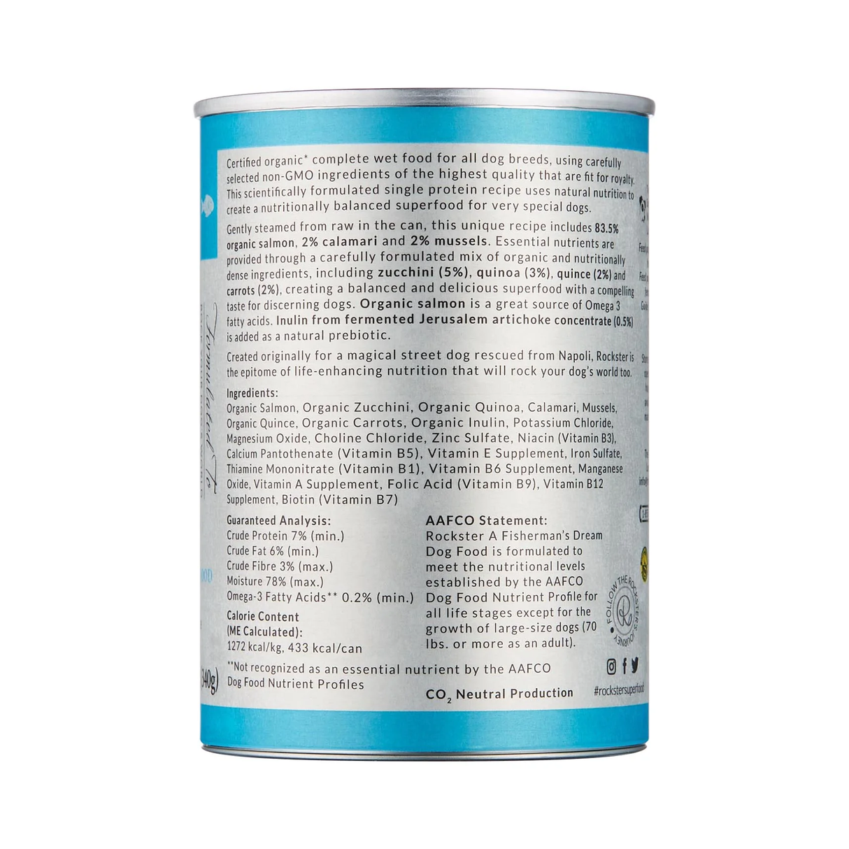 Rockster נאַס הונט עסנוואַרג פישערמאַנס חלום גאַנץ אָרגאַניק לאַקס רעצעפּט