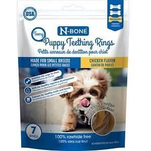 N-BONE PUPPY TEETHING RINGS ChickenTeenie 7pk