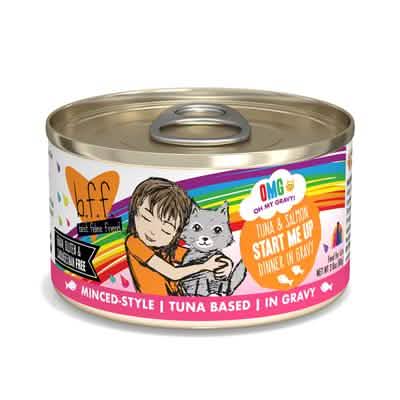 Weruva Cat BFF OMG! Start Me Up Tuna & Salmon in Gravy 2.8oz