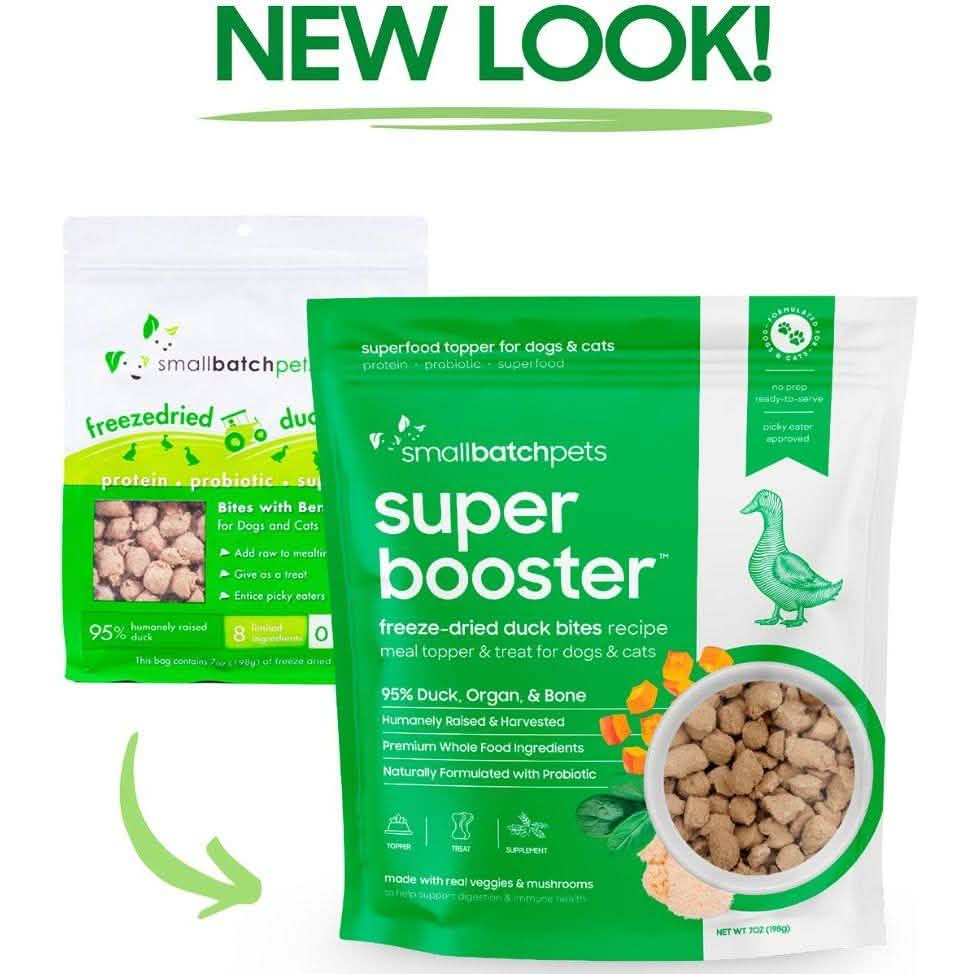 SmallBatch Dog & Cat Food Topper Freeze-Dried DuckBites