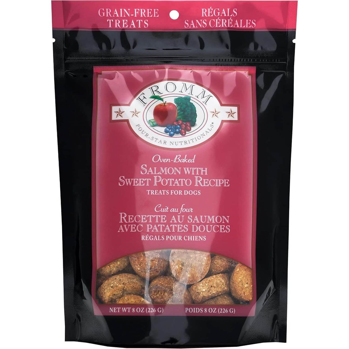 Fromm 狗粮烤箱烤鲑鱼配红薯食谱