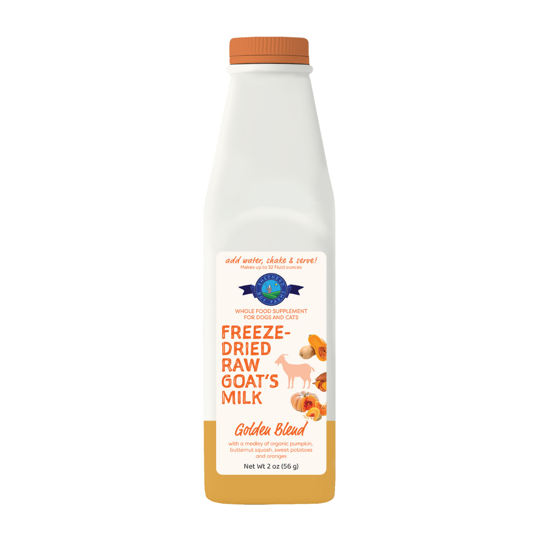 Shepherd Boy Farm DC Freeze Dried Raw Golden Blend Goat Milk 1oz