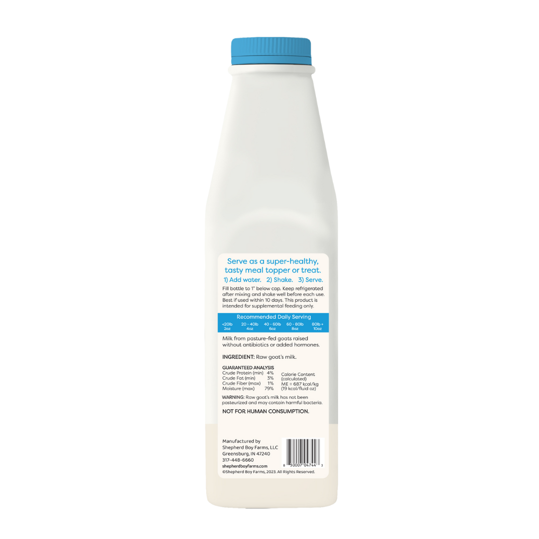 Shepherd Boy Farm DC Freeze Dried Raw Goat Milk 2oz