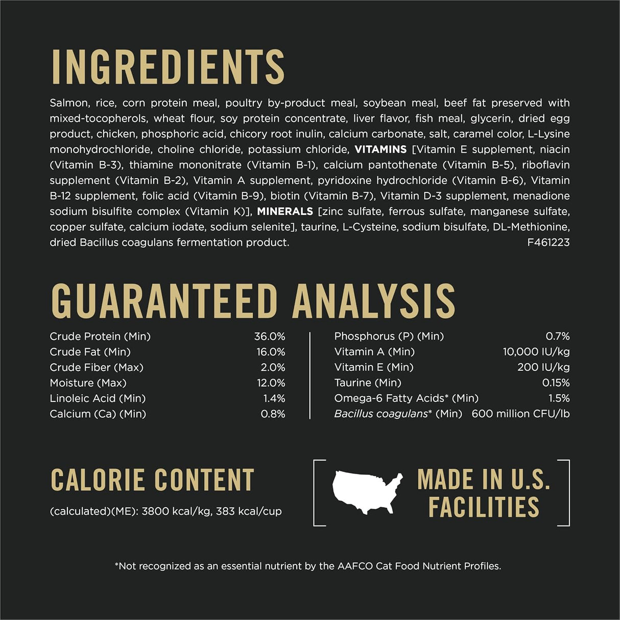 Purina Pro Plan Cat Salmon/Rice 3.5lb