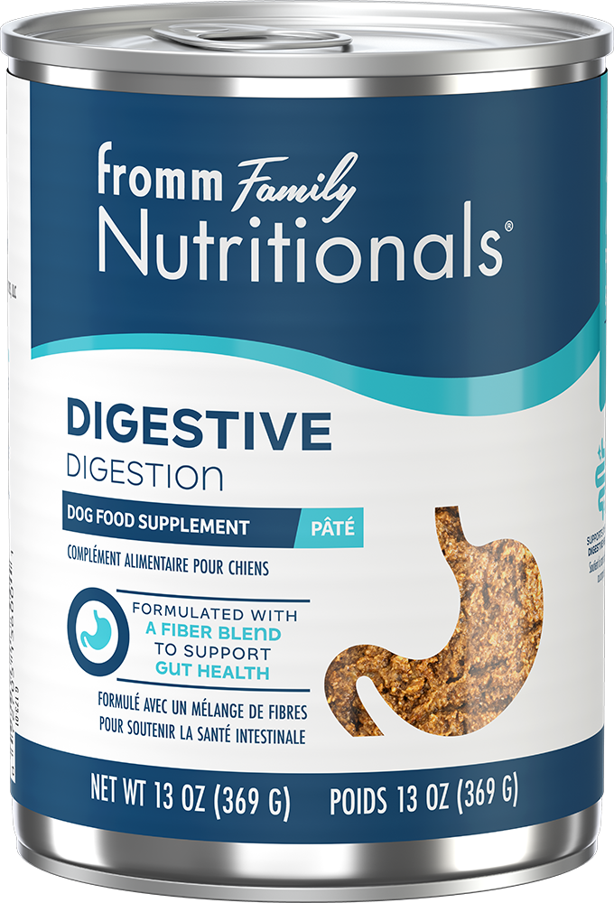 Fromm Wet Dog Food Nutritionals Digestive Supplement Paté 13oz