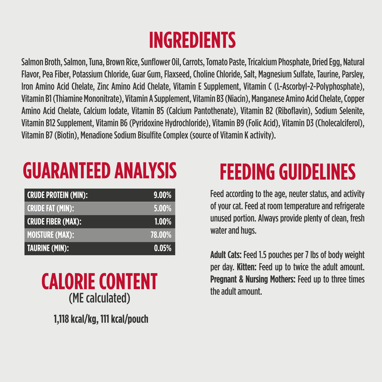 Nulo Cat Pouch Gently Cooked Salmon & Tuna 3.5oz