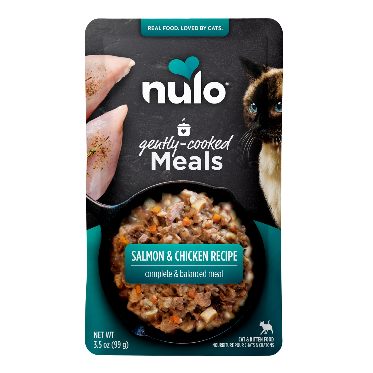 Nulo Cat Pouch Gently Cooked Salmon & Chicken 3.5oz