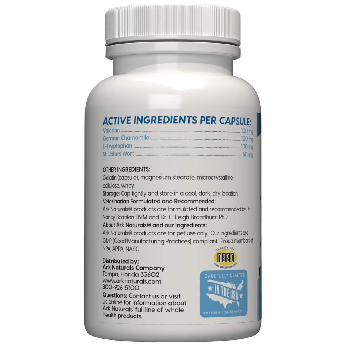 Капсулы Ark Naturals HAPPY TRAVELER 30 шт.