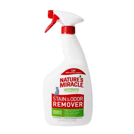 Quitamanchas y olores enzimáticos para gatos de Nature's Miracle