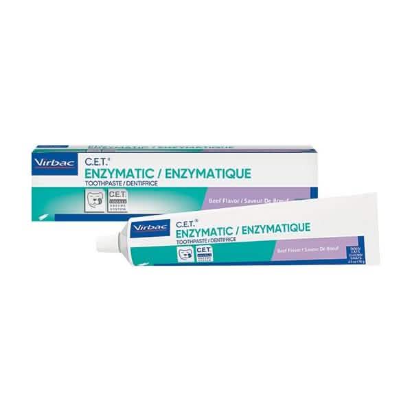 Virbac C.E.T. Enzymatic Toothpaste for Dogs & Cats Beef Flavor