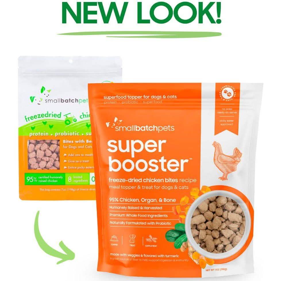 SmallBatch Dog & Cat Food Topper Freeze-Dried ChickenBites