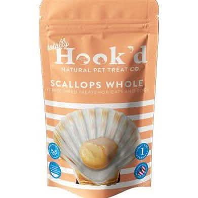 Totally Hook'd Dog Treat Freeze-Dried Scallops