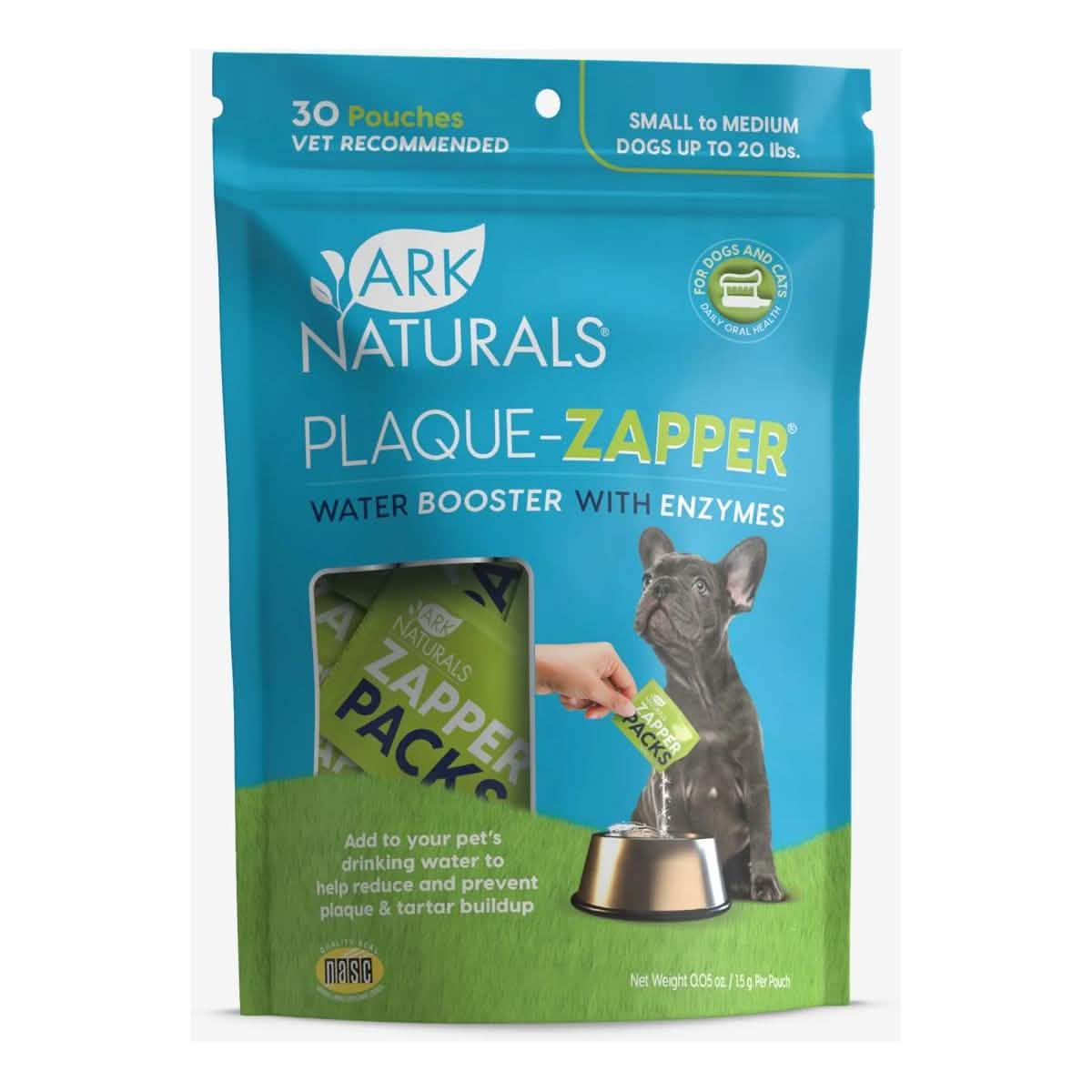 Ark Naturals Plaque-Zapper for Small to Medium Dogs Up To 20 lbs.