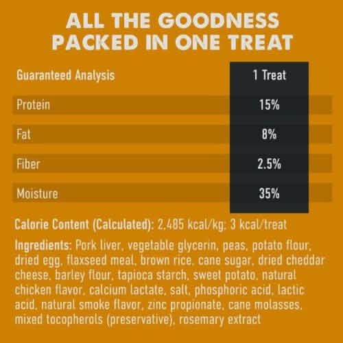 Cloud Star Dog Treat Tricky Trainers Soft & Chewy with Cheddar