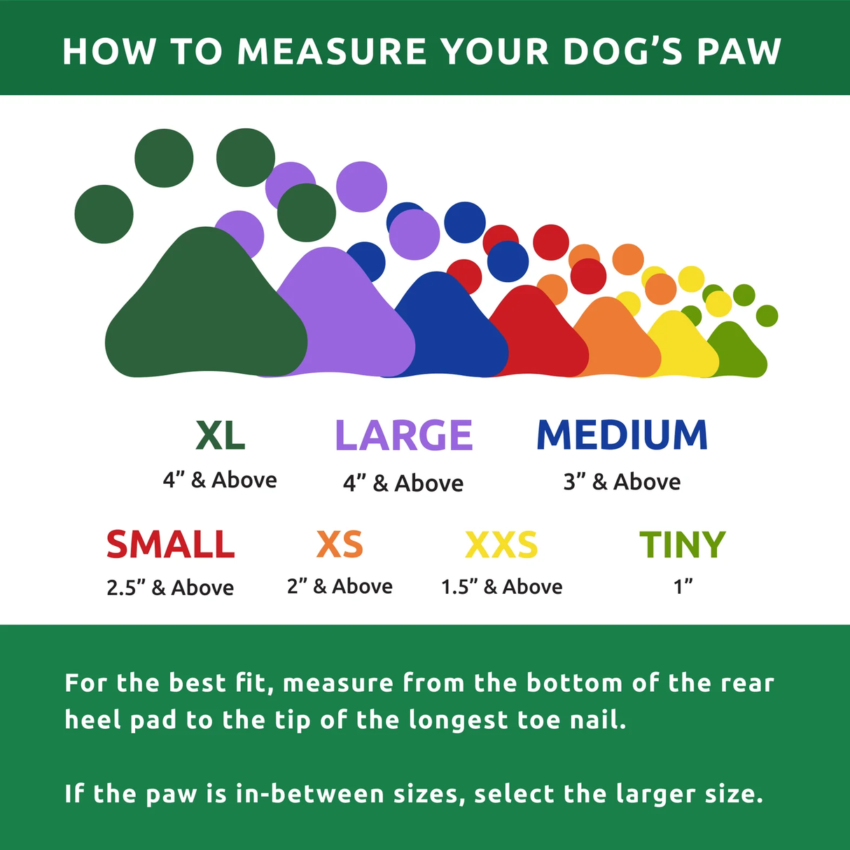 Резиновые ботинки для собак PawZ - Маленькие