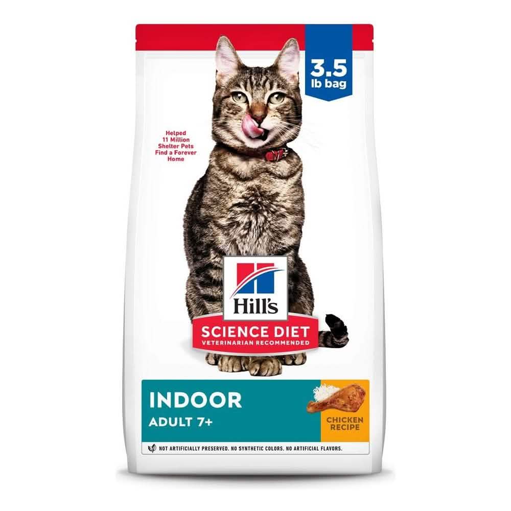 Nourish Your Aging Indoor Cat: Hill's Science Diet Chicken Recipe for Adults 7+ - News Directory 3