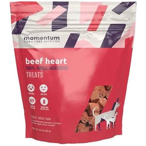 Momentum Dog Treat Freeze-Dried Beef Heart