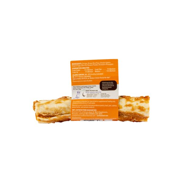 Earth Animal Dog Treat No-Hide Chicken Roll