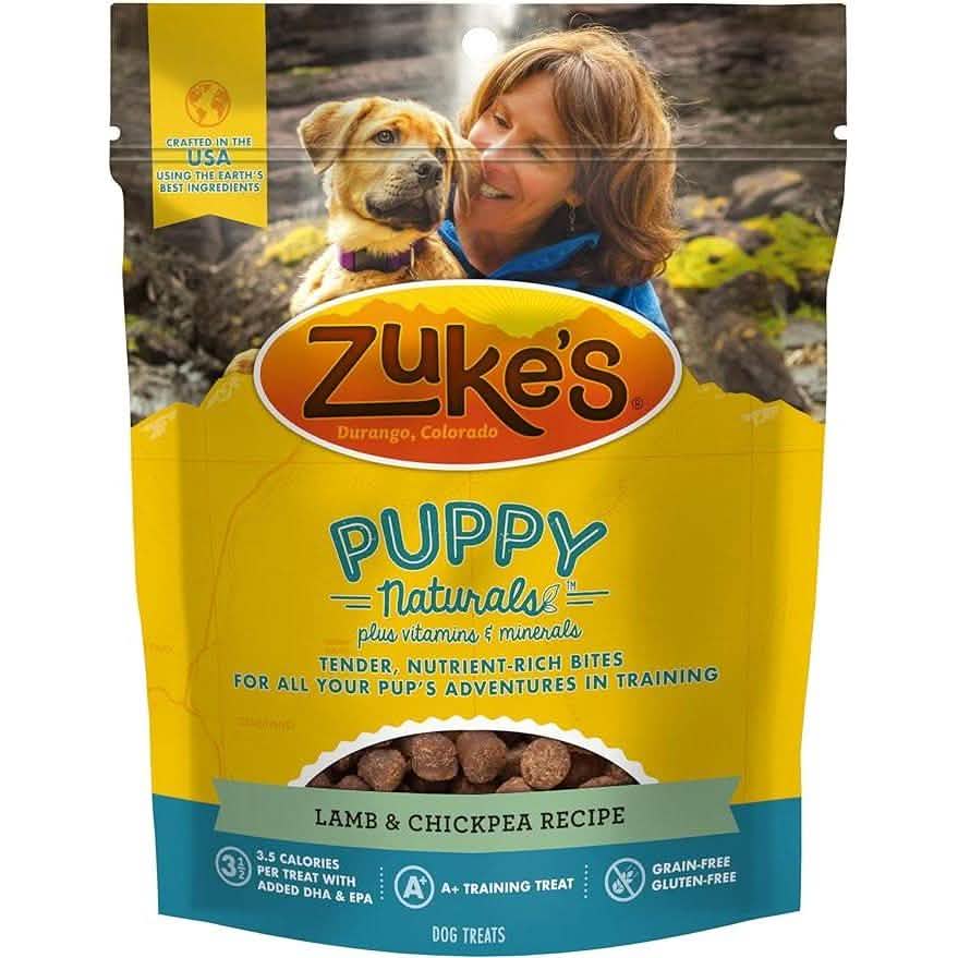 Zuke's Dog Treat Puppy Naturals Lamb & Chickpea Recipe
