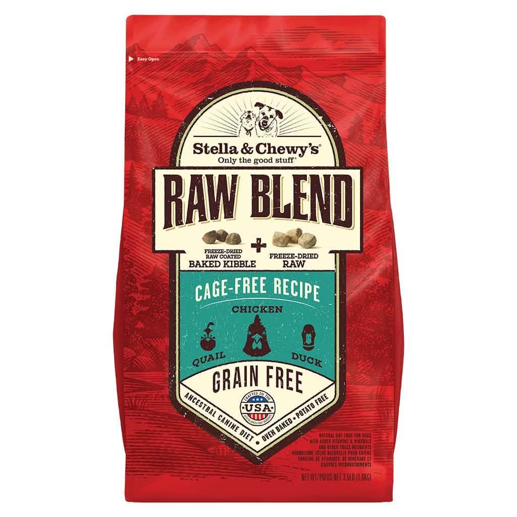 Stella & Chewy's Dry Dog Food Raw Blend Cage-Free Recipe