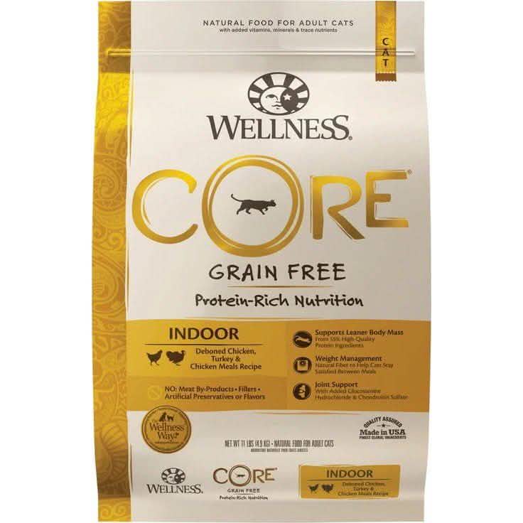 Wellness Dry Cat Food Core Indoor Chicken & Turkey Recipe