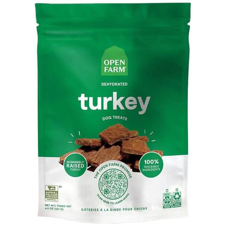 Open Farm Dog Treat Dehydrated Turkey