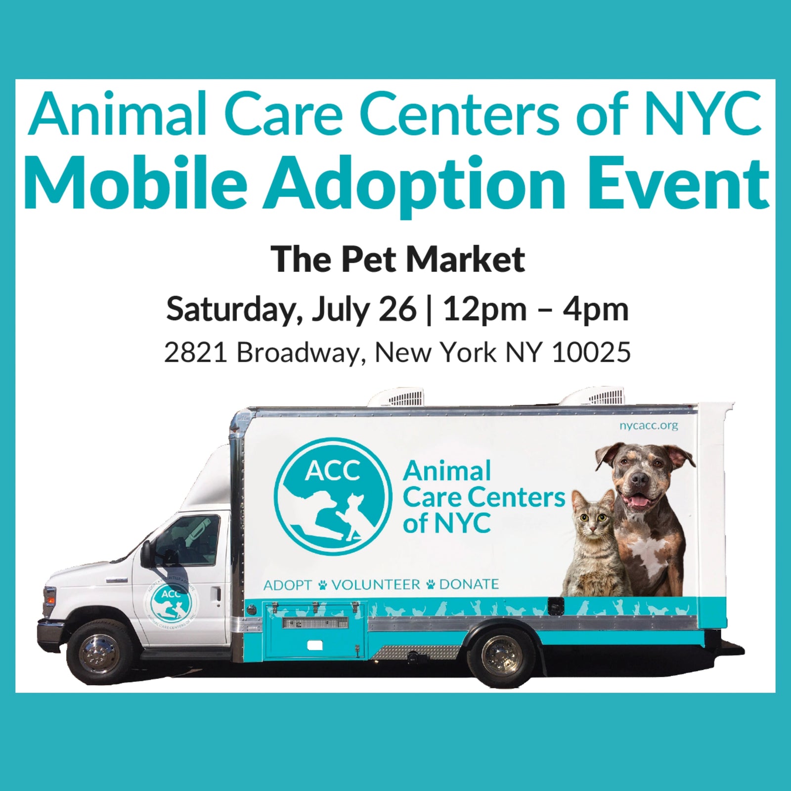 ACC Mobile Adoption Event Saturday July 26th, 2025 12PM-4PM