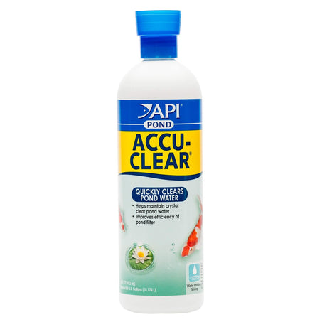 API Fishcare Accu Clear Pond Water Clarifier, 16-Ounce Size