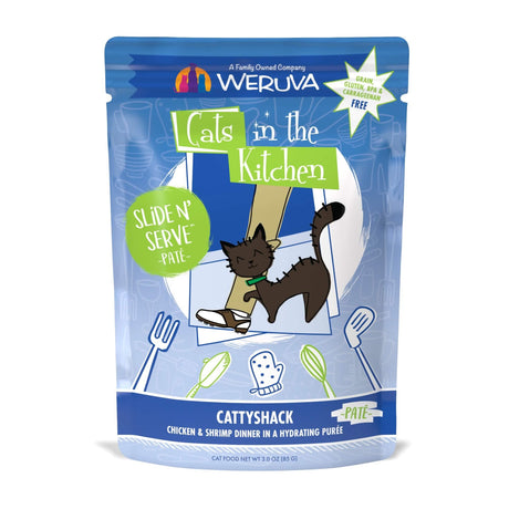 Weruva CP CITK SnS Cattyshack Chicken/Shrimp Paté 3oz